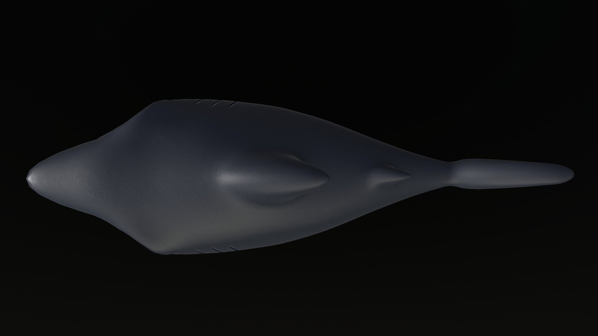 Asset - Cartoons - Animal - Shark Low-poly 3D model_6