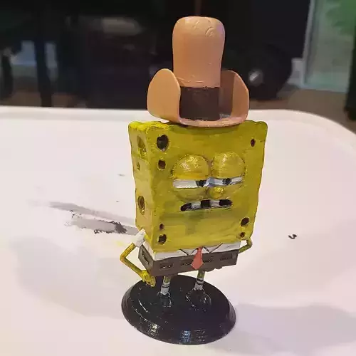 Spongebob as Dirty Dan 3D print model