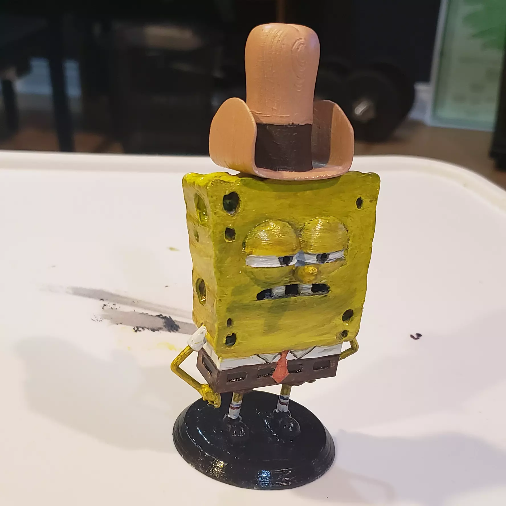 Spongebob as Dirty Dan 3D print model_0