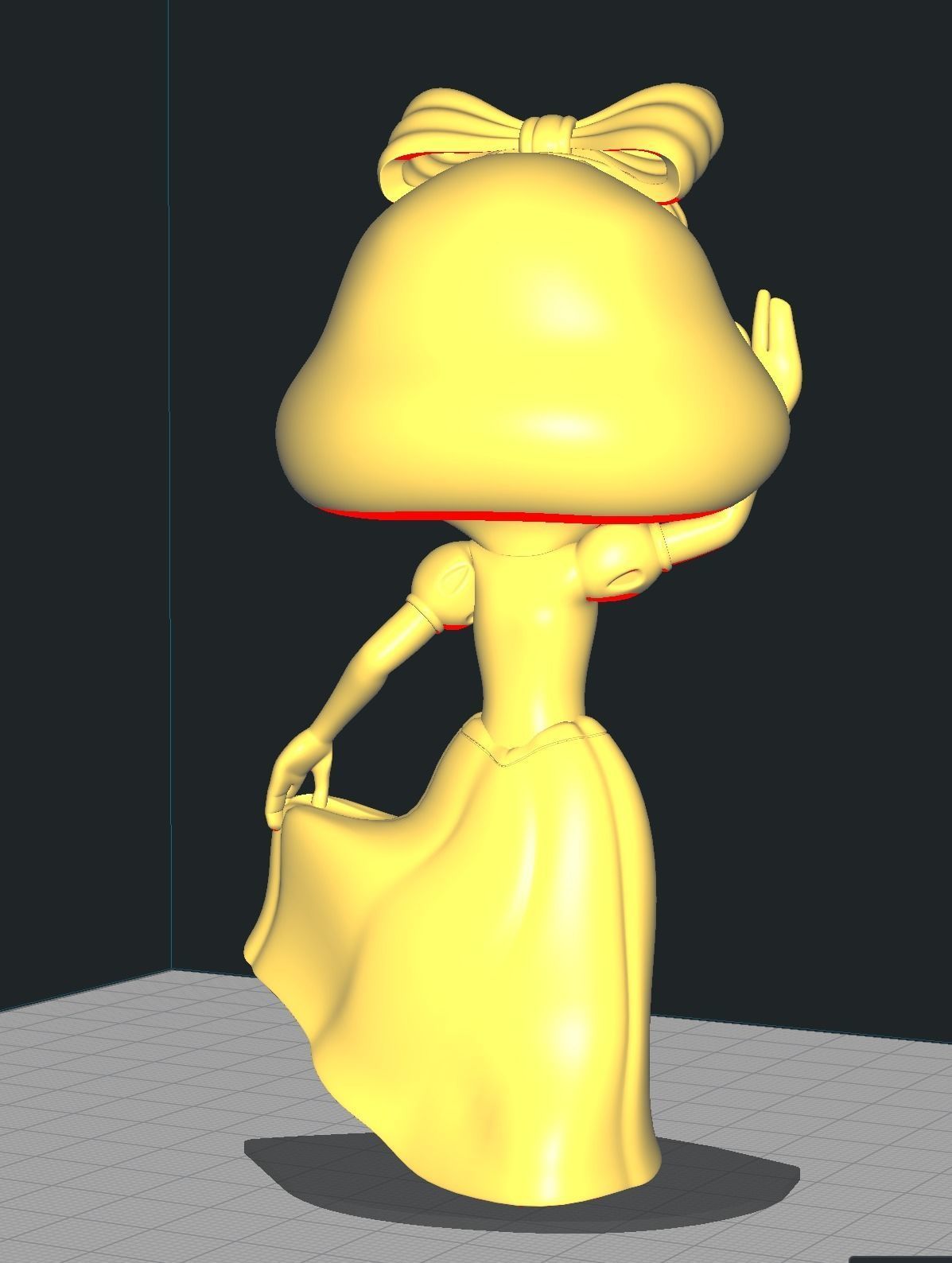 Snow White 3D print model_3