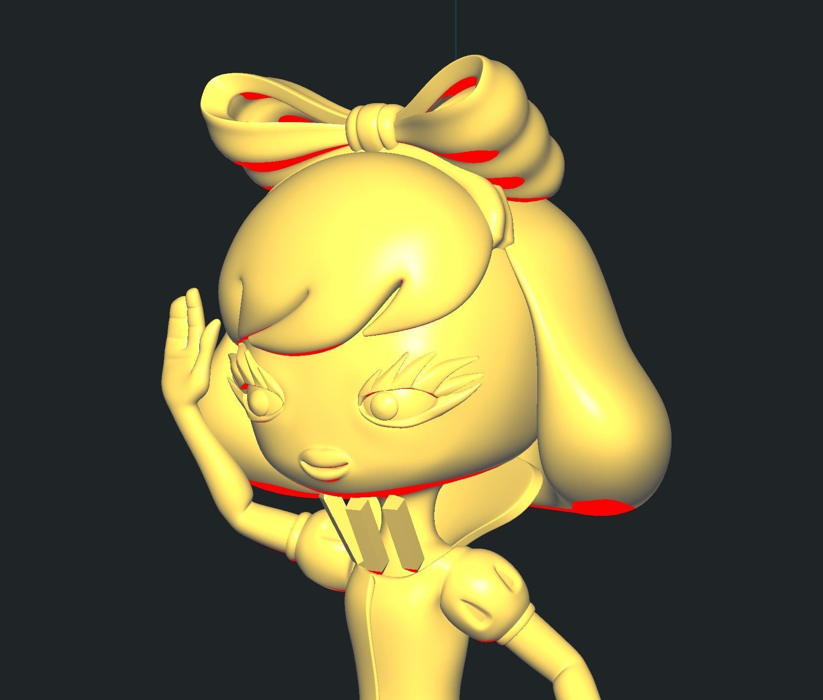 Snow White 3D print model_4