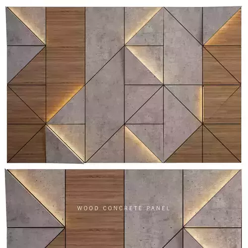 Wall Panel 11 3D model