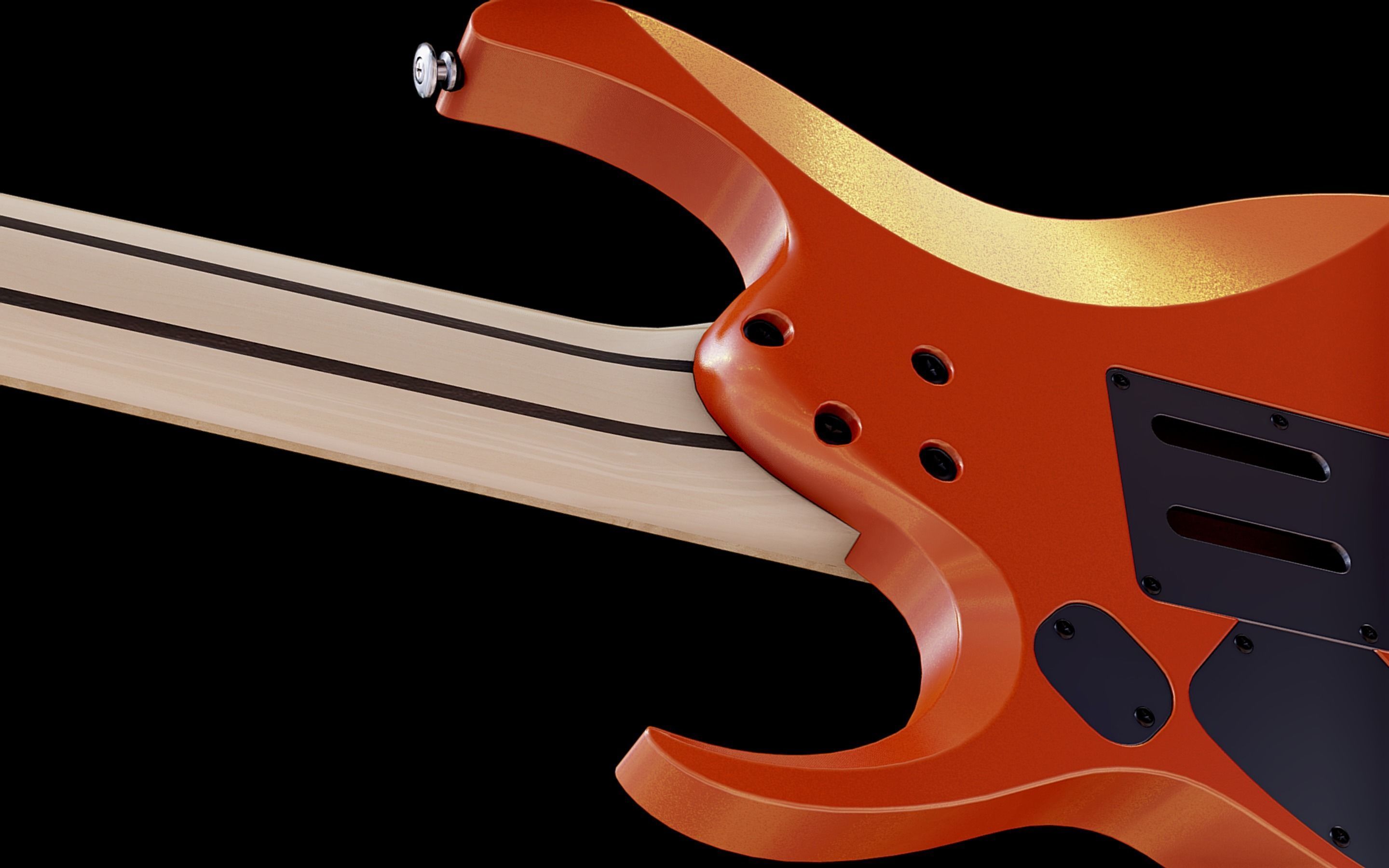 Ibanez RGD3127 - 7 strings guitar Low-poly 3D model_8