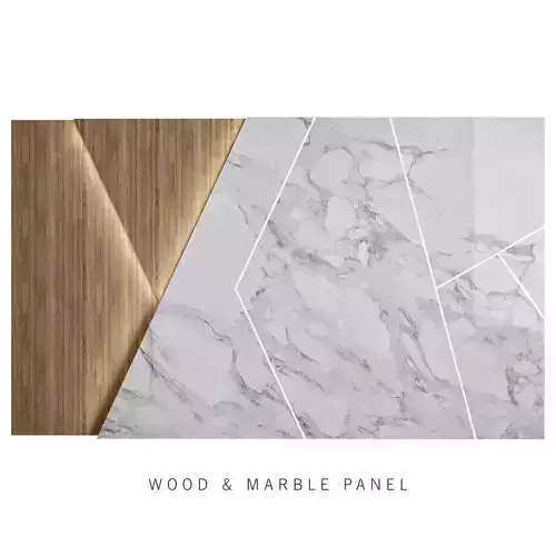Wall Panel 14 3D model