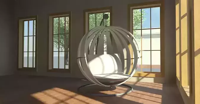 indoor hanging chair with stand