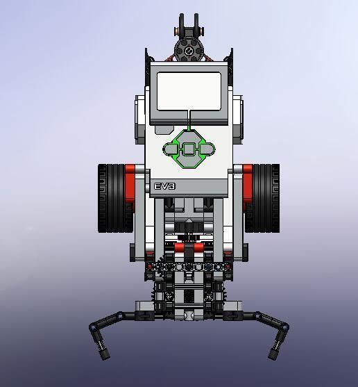 Complete structure assembling robot 3D print model_1