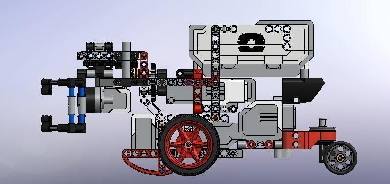Complete structure assembling robot 3D print model_3