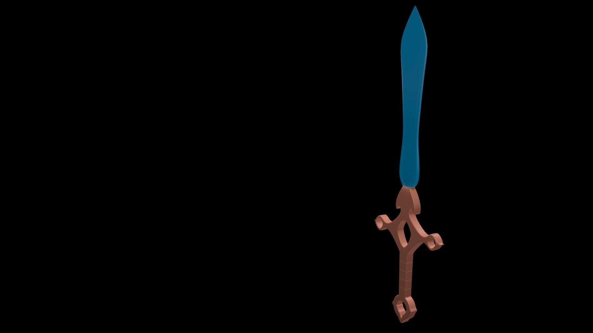 Sword 8 3D model_5