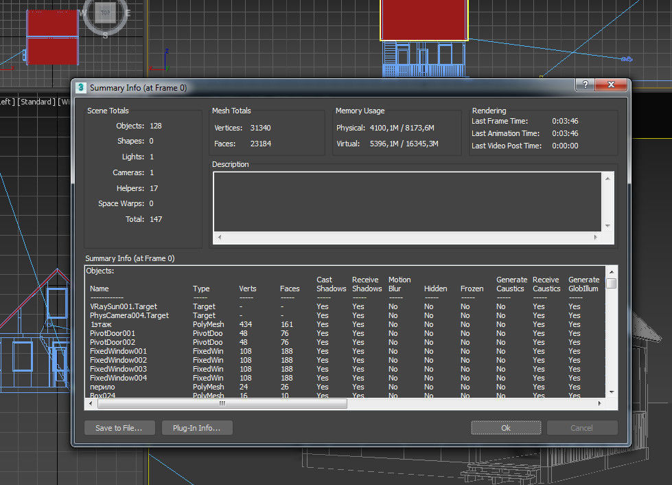 House 6x6 low poly 3D model 3D model_2