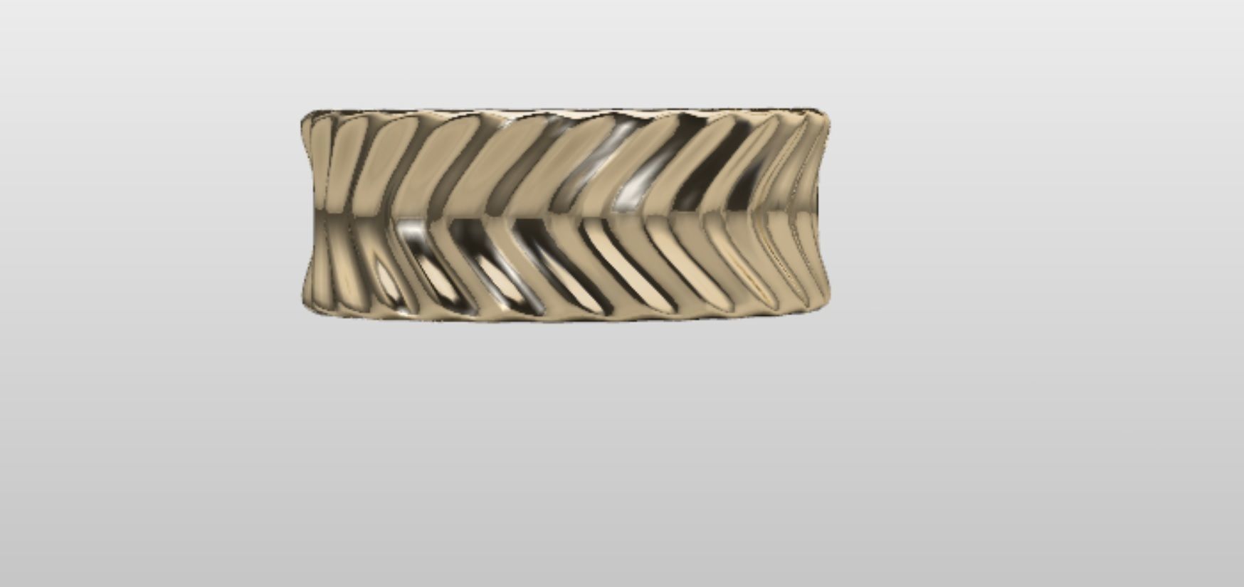 cuttlefish band 3D print model_3