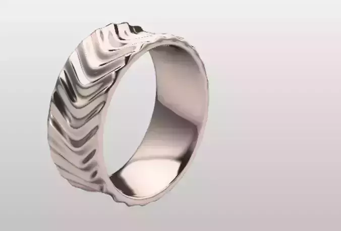 cuttlefish band 3D print model