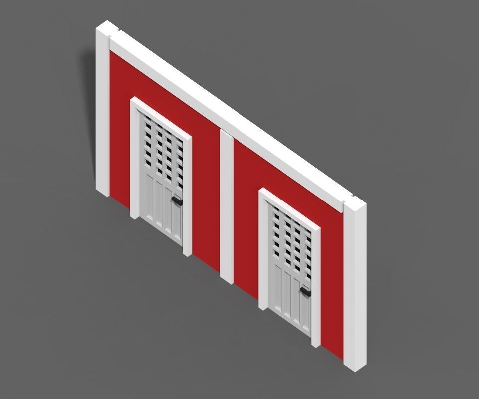 Voxel Construction Pack 85 Items Low-poly 3D model_74