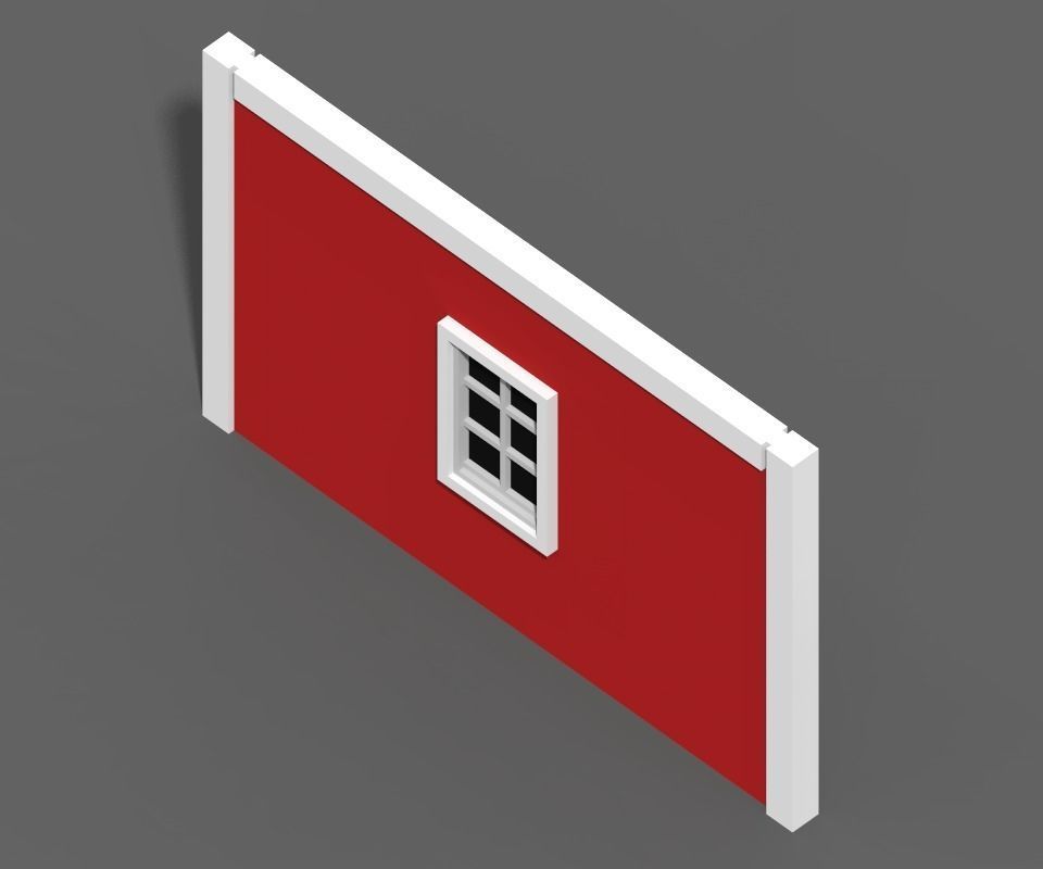 Voxel Construction Pack 85 Items Low-poly 3D model_77