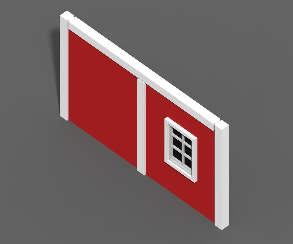 Voxel Construction Pack 85 Items Low-poly 3D model_79