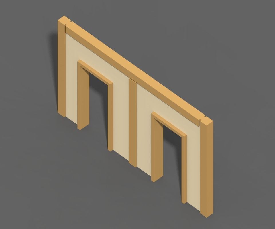 Voxel Construction Pack 85 Items Low-poly 3D model_89