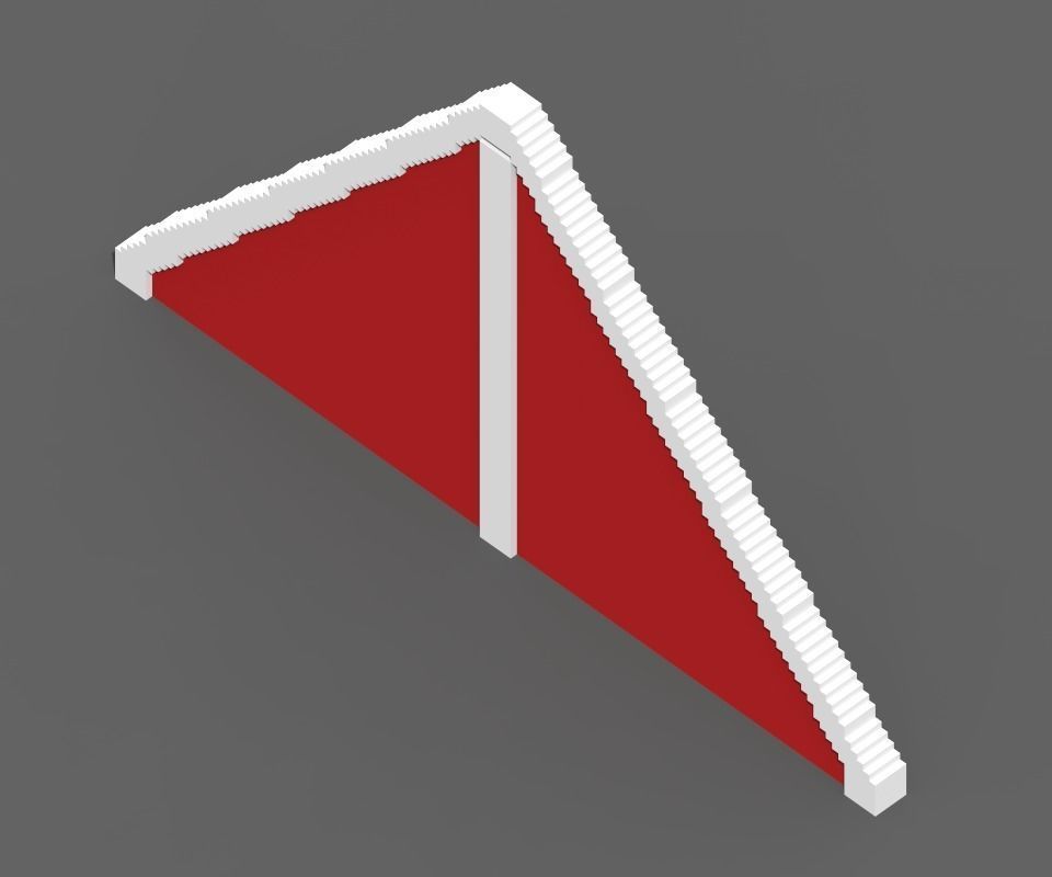 Voxel Construction Pack 85 Items Low-poly 3D model_70