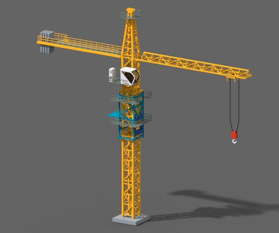 Voxel Construction Pack 85 Items Low-poly 3D model_44