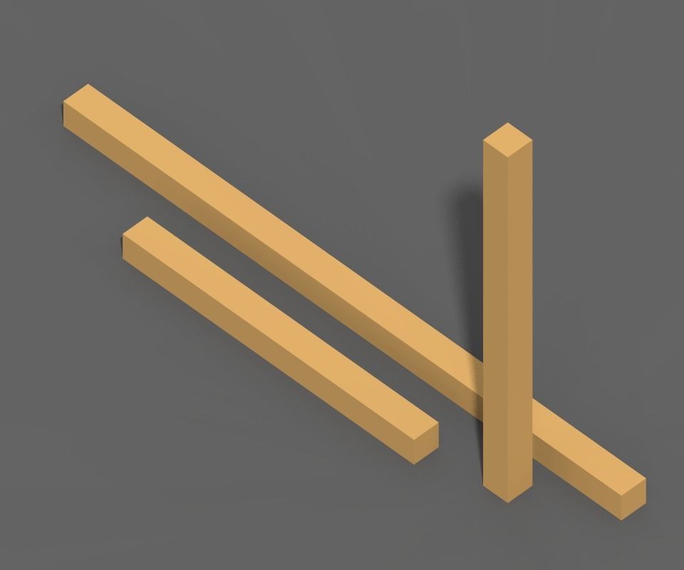 Voxel Construction Pack 85 Items Low-poly 3D model_52