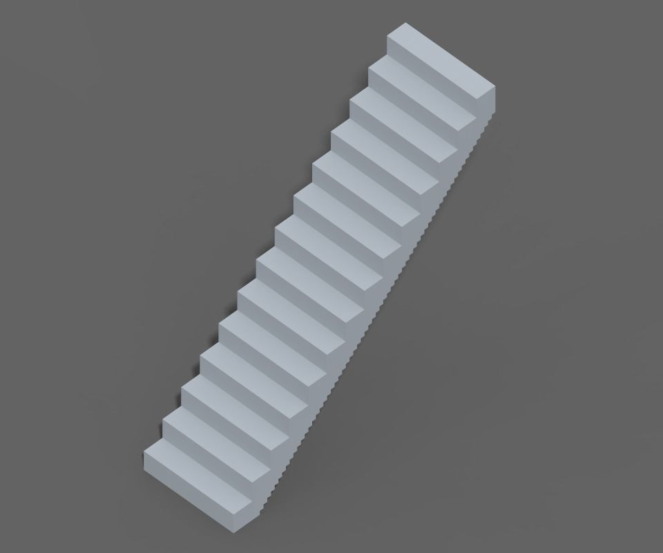 Voxel Construction Pack 85 Items Low-poly 3D model_83