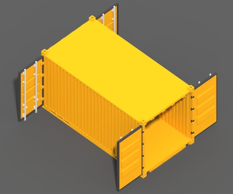 Voxel Construction Pack 85 Items Low-poly 3D model_29