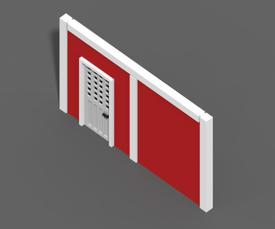 Voxel Construction Pack 85 Items Low-poly 3D model_78