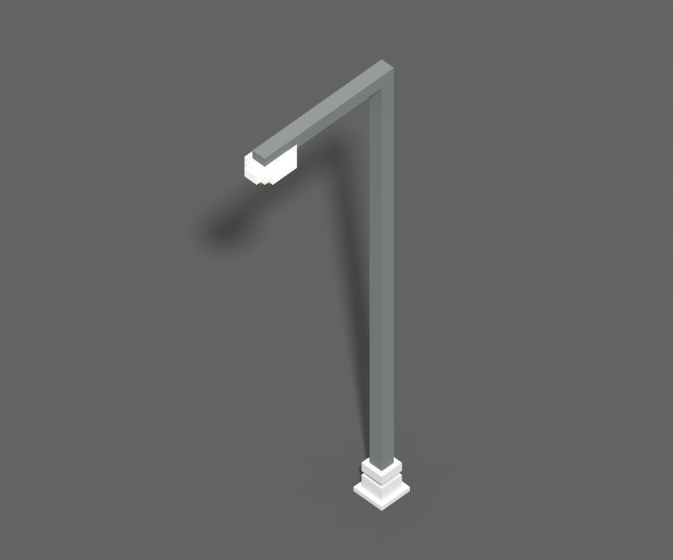 Voxel Construction Pack 85 Items Low-poly 3D model_26