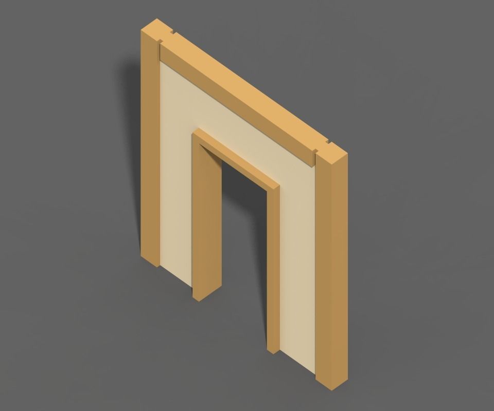 Voxel Construction Pack 85 Items Low-poly 3D model_62