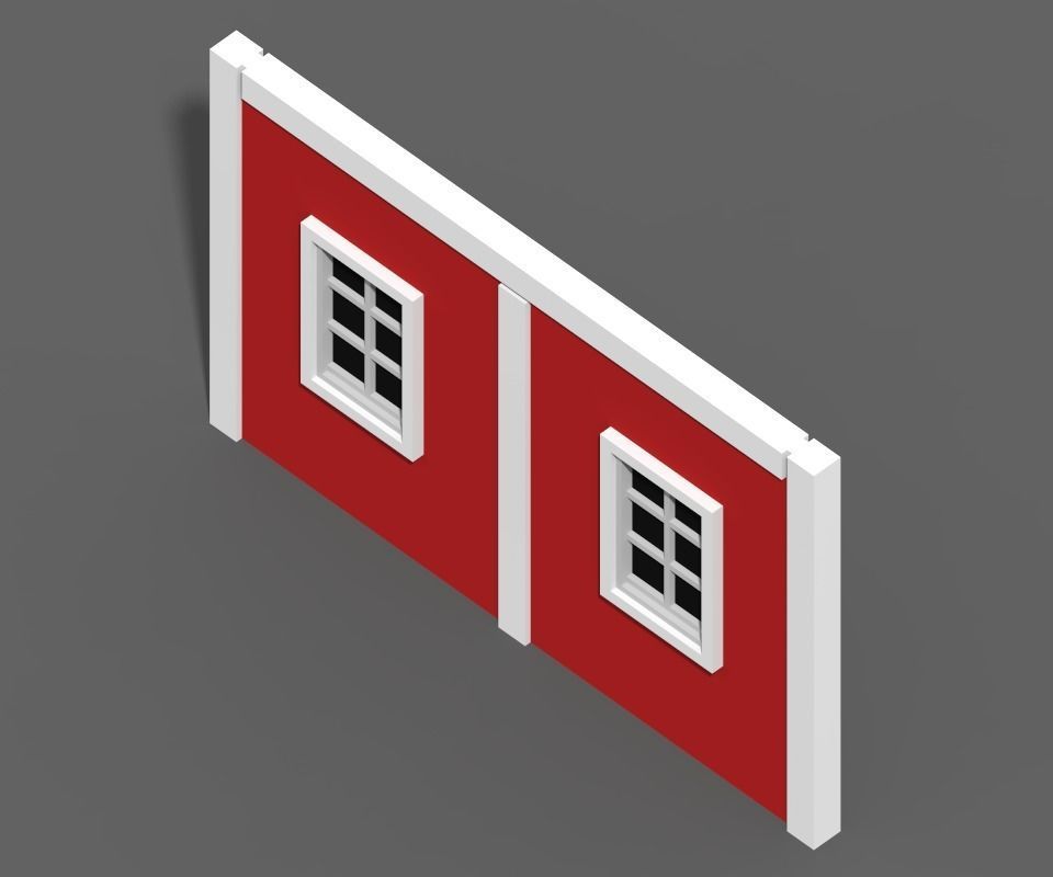 Voxel Construction Pack 85 Items Low-poly 3D model_75