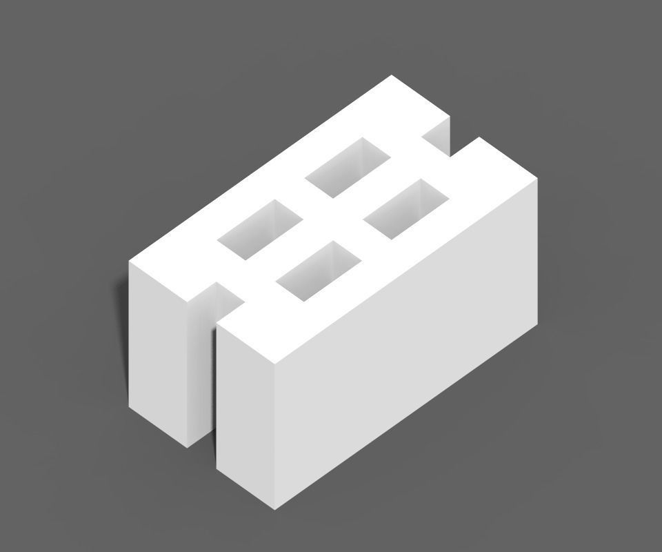 Voxel Construction Pack 85 Items Low-poly 3D model_16