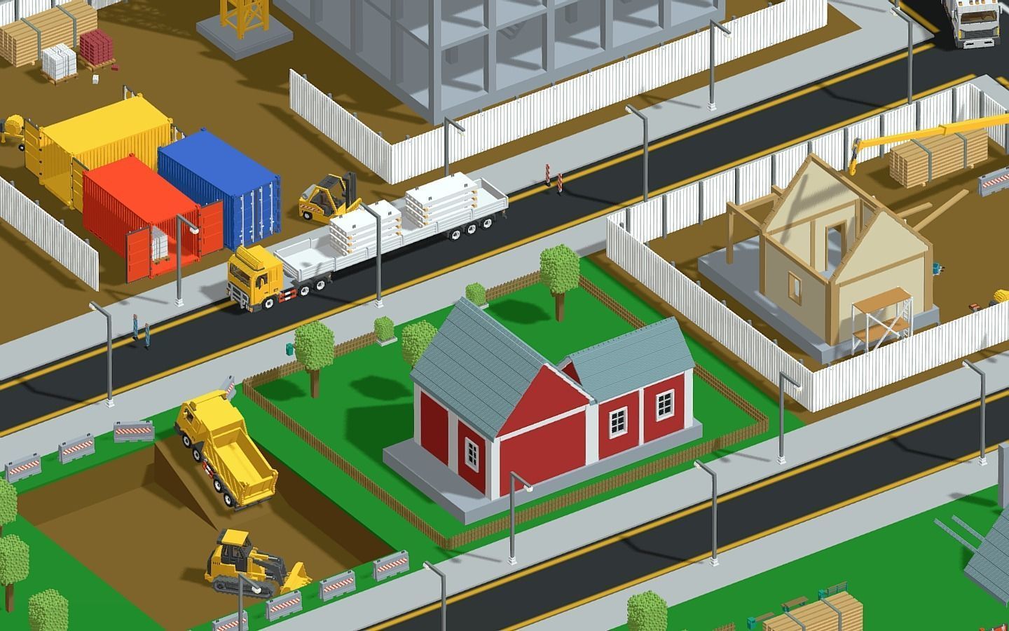 Voxel Construction Pack 85 Items Low-poly 3D model_2