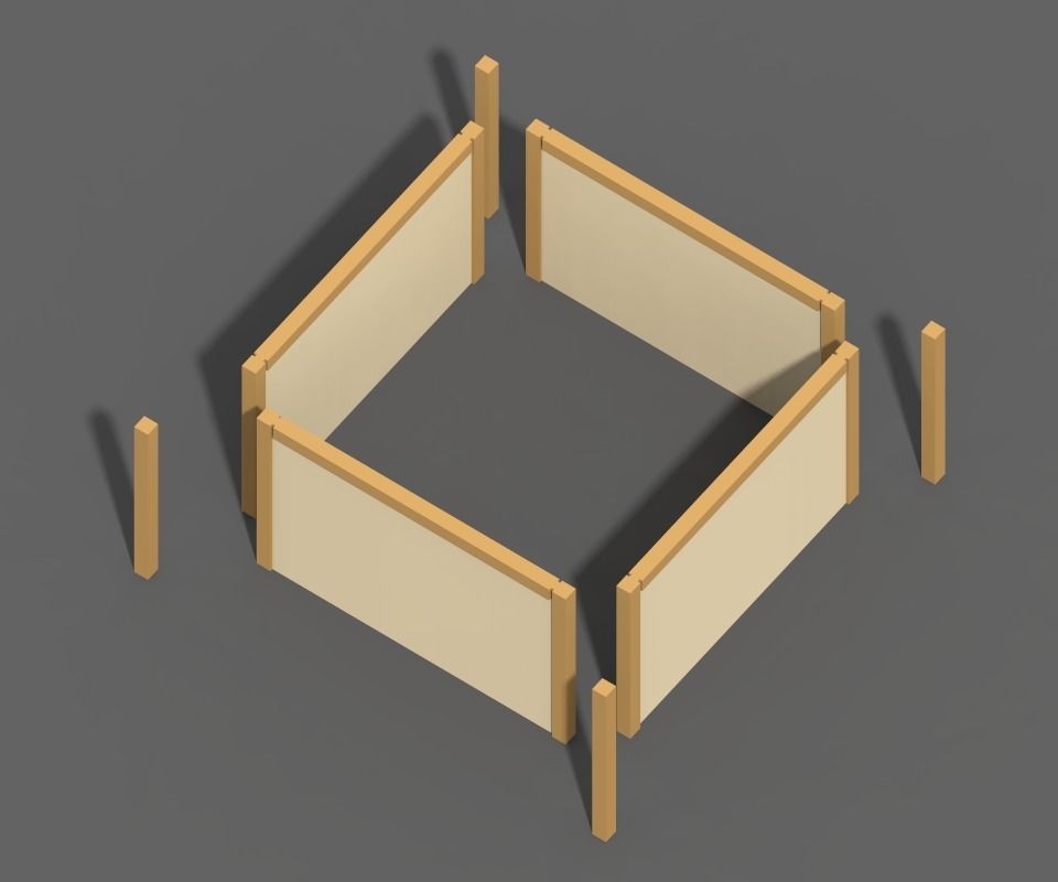 Voxel Construction Pack 85 Items Low-poly 3D model_48