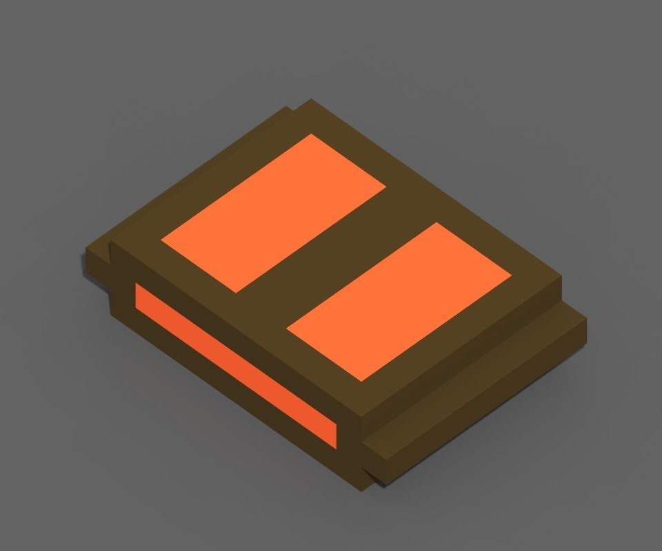 Voxel Construction Pack 85 Items Low-poly 3D model_18