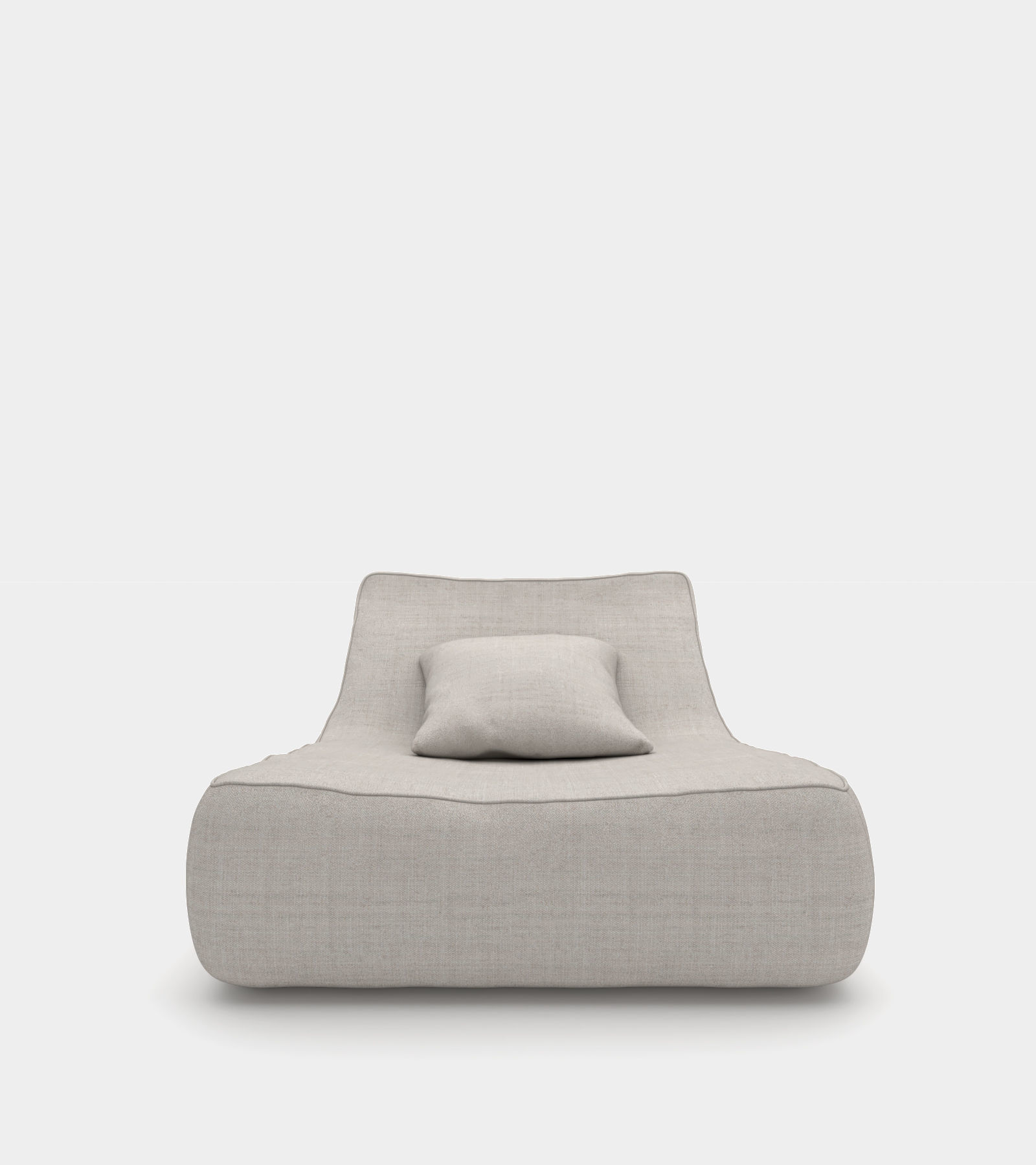 Cozy chaiselongues for indoor and outdoor 3D model_1