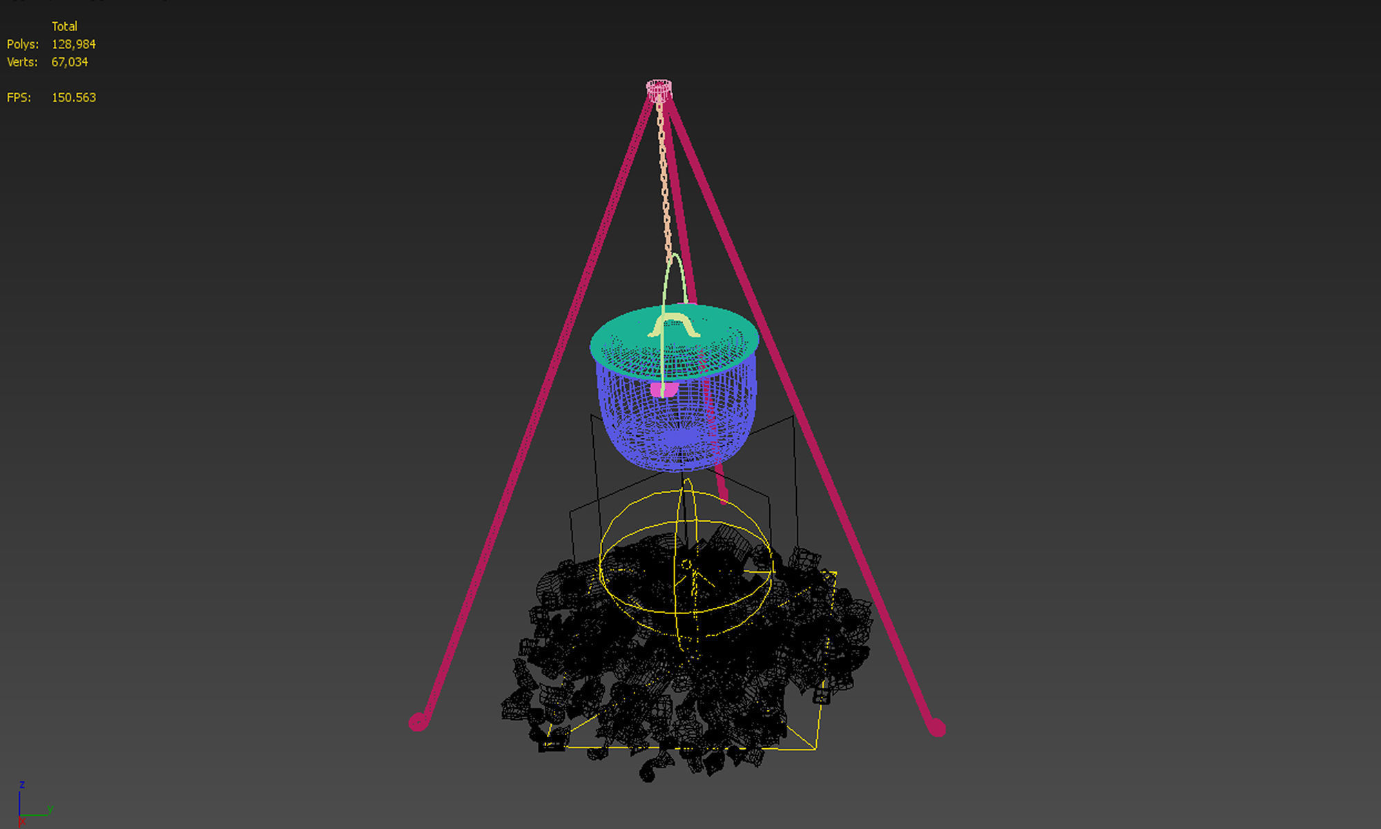 Camping Tent 3D model_11