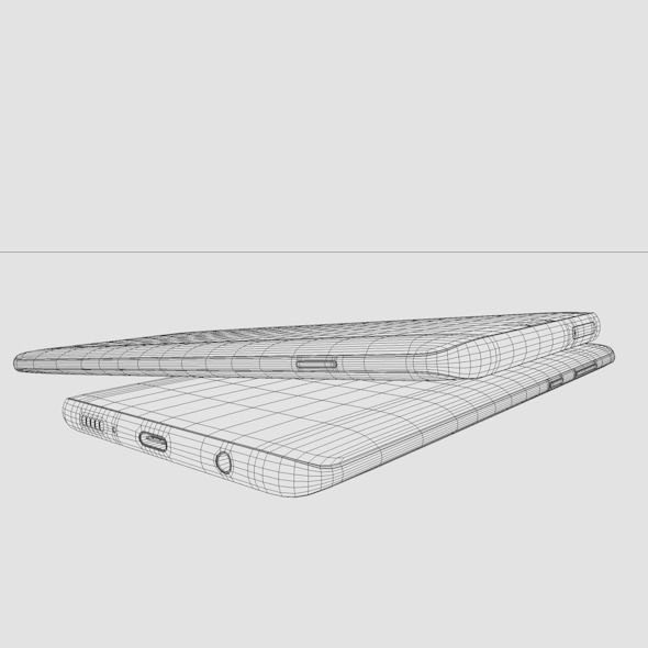 Samsung Galaxy S10 Plus Low-poly 3D model_9
