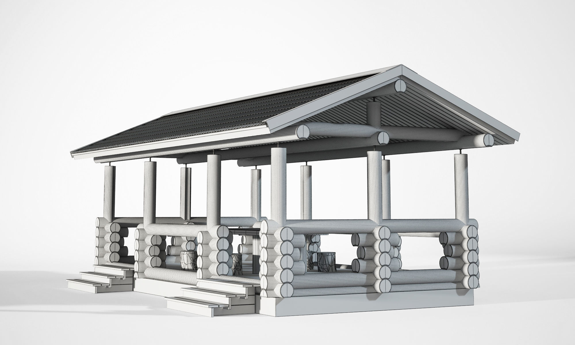 Log Gazebo 3D model_6