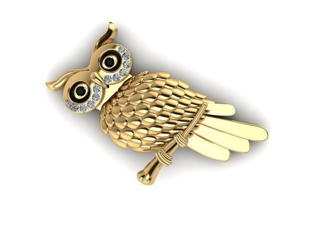 olow pandent 3D print model_1