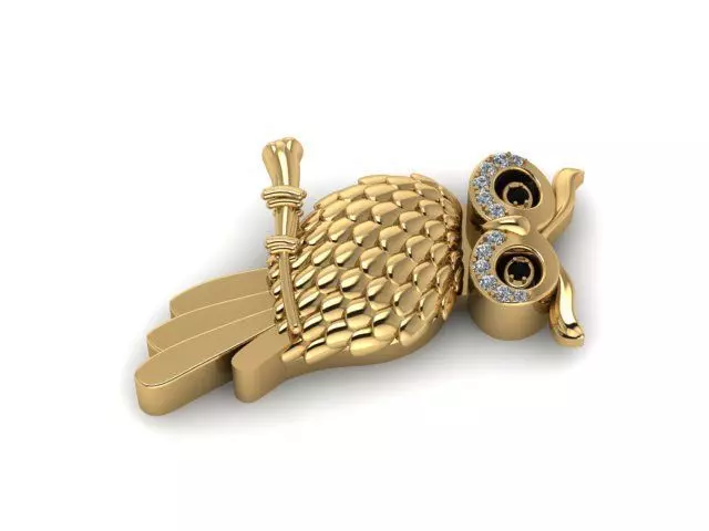 olow pandent 3D print model_0