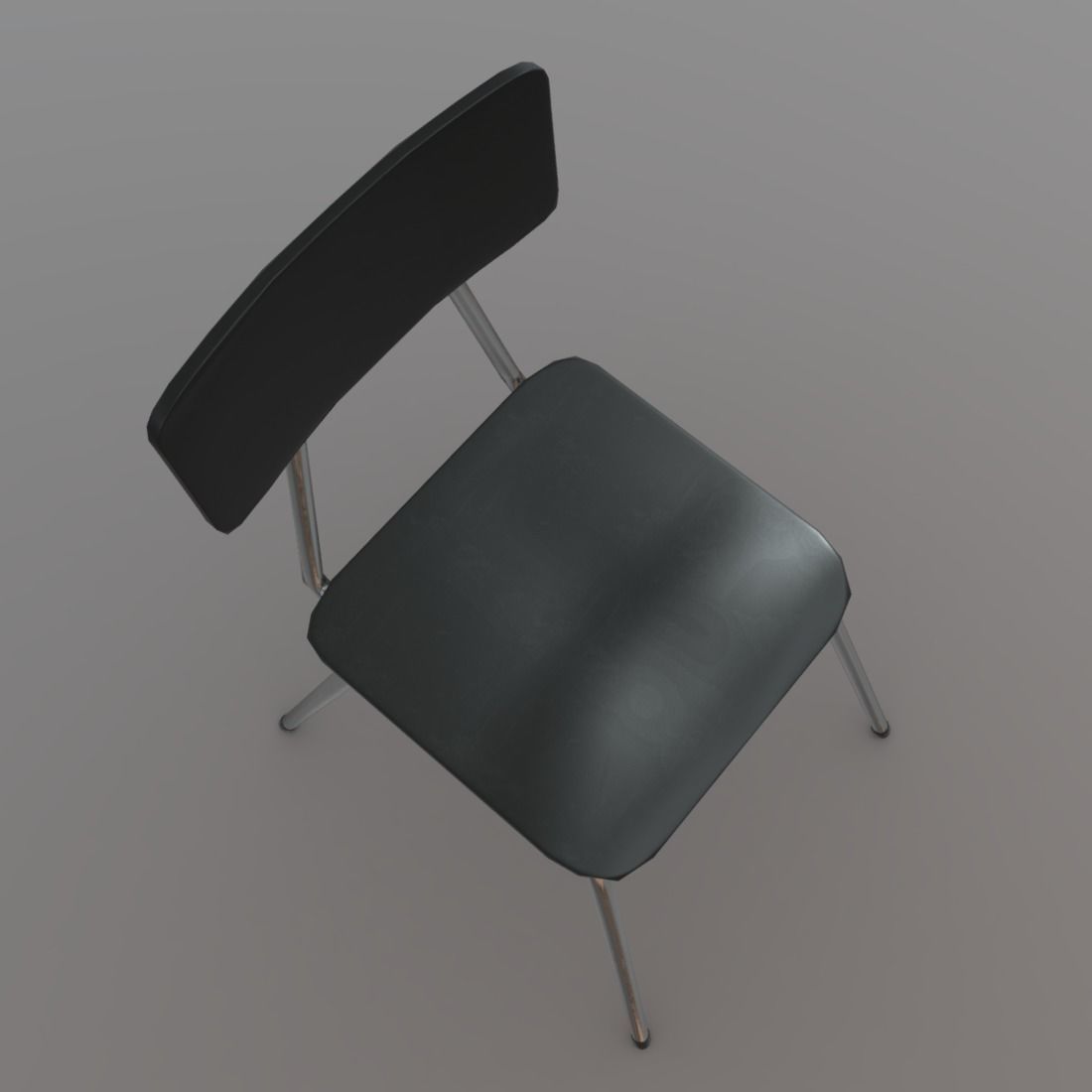 CC0 - Chair 2 Free low-poly 3D model_5