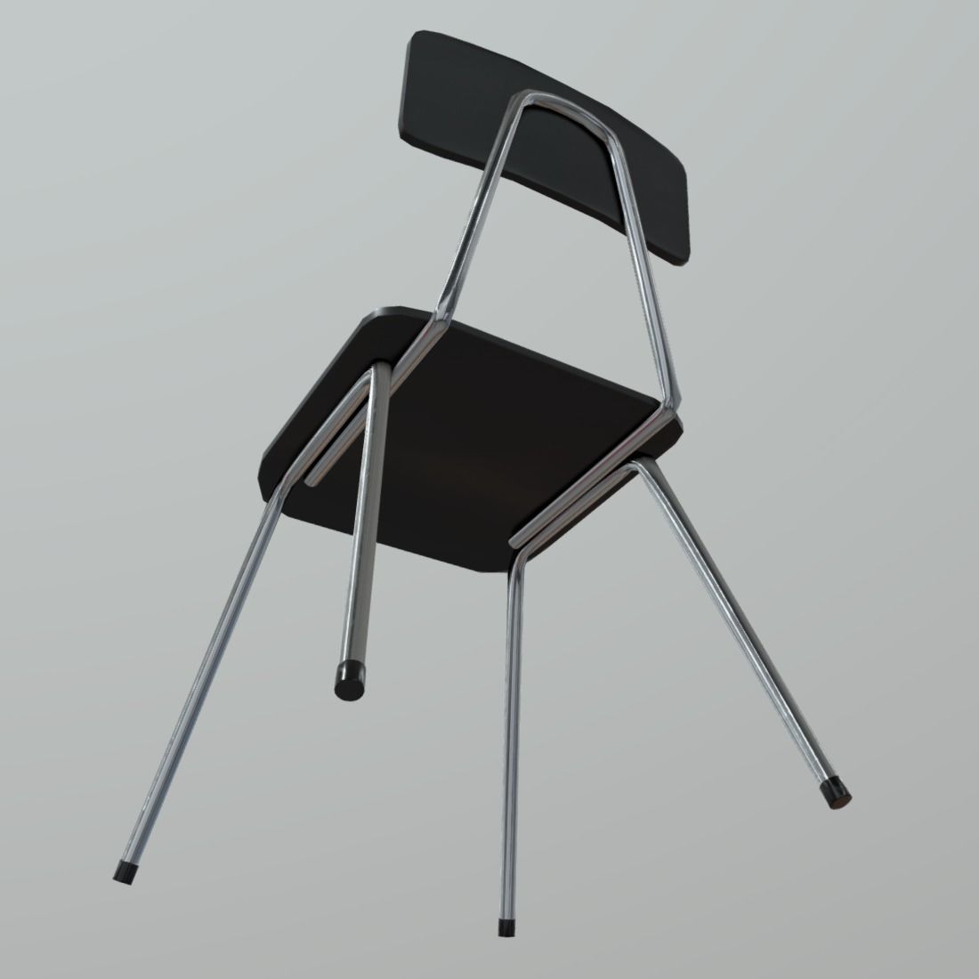 CC0 - Chair 2 Free low-poly 3D model_6