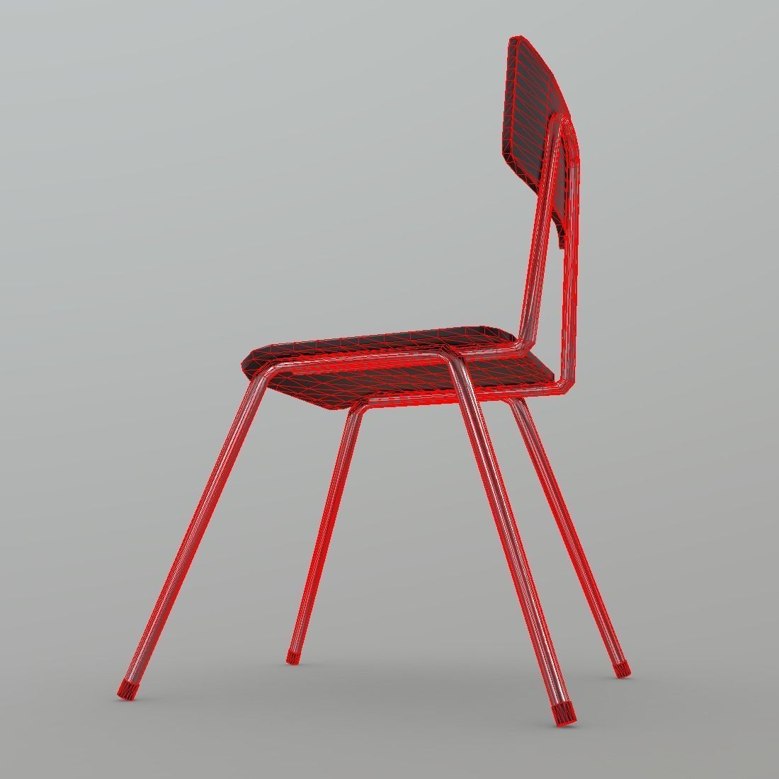 CC0 - Chair 2 Free low-poly 3D model_11