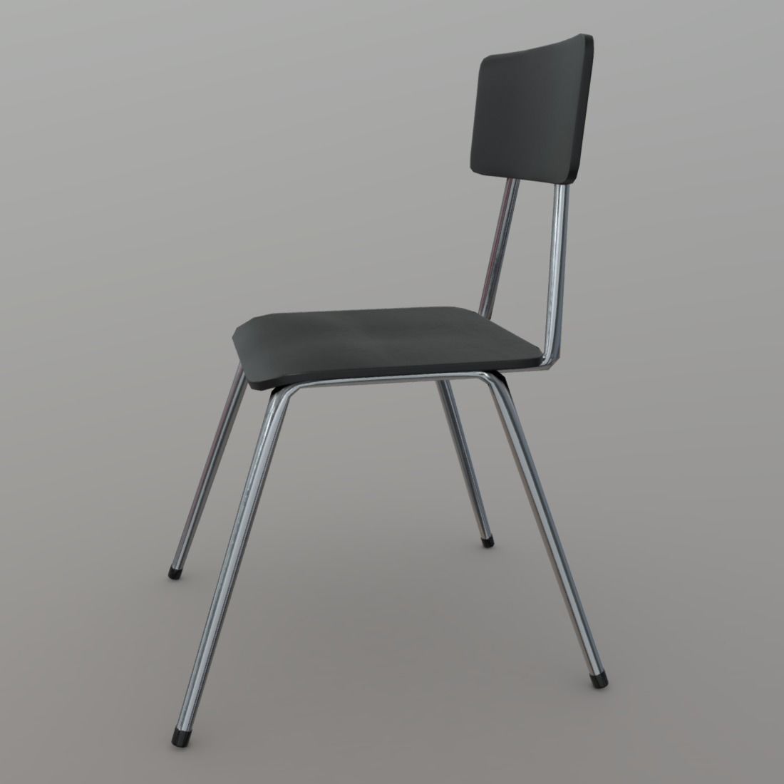 CC0 - Chair 2 Free low-poly 3D model_3