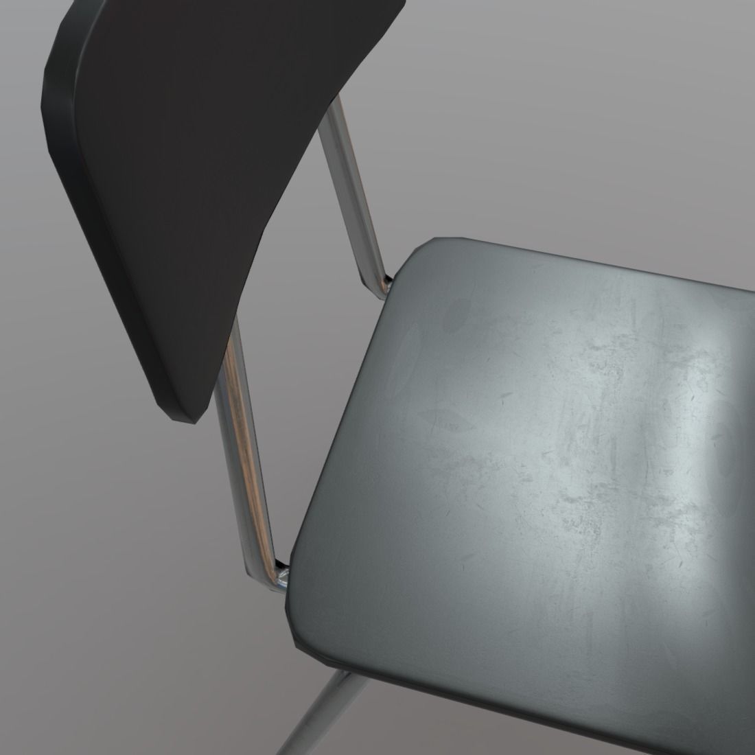CC0 - Chair 2 Free low-poly 3D model_7