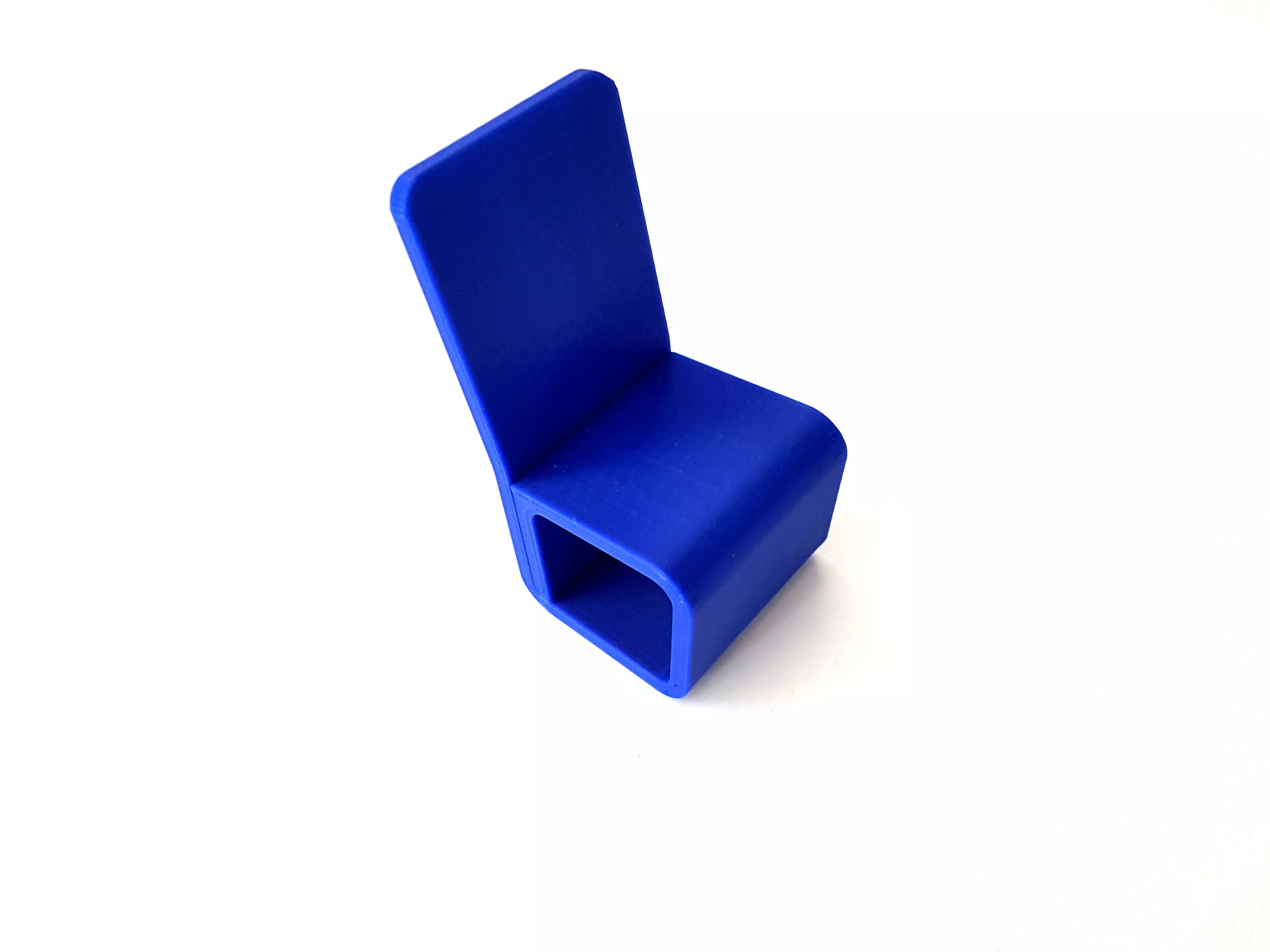 Chair Single Line 3D print model_0