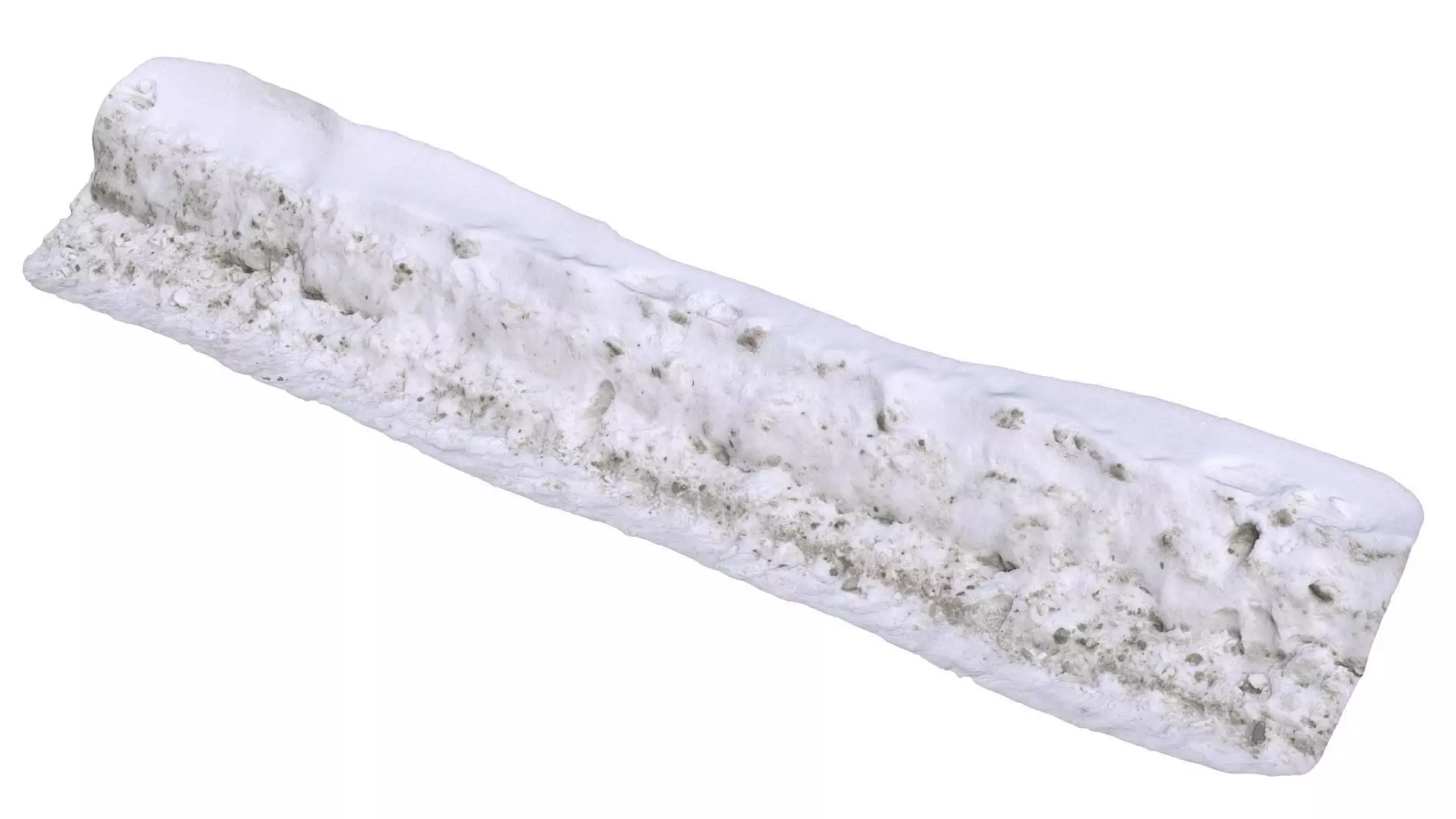 Snow 02 Low-poly 3D model_0
