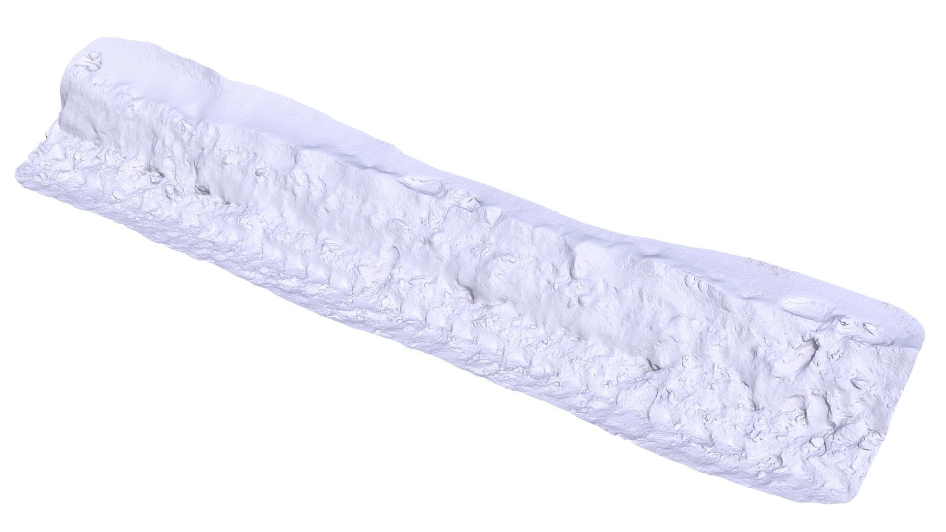 Snow 02 Low-poly 3D model_7