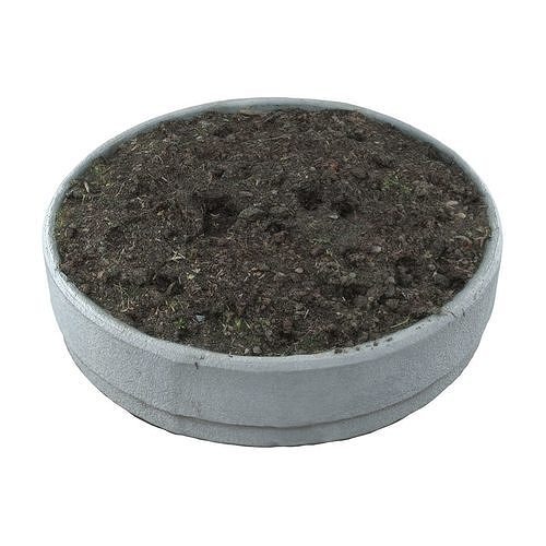 Concrete flowerbed Free 3D model