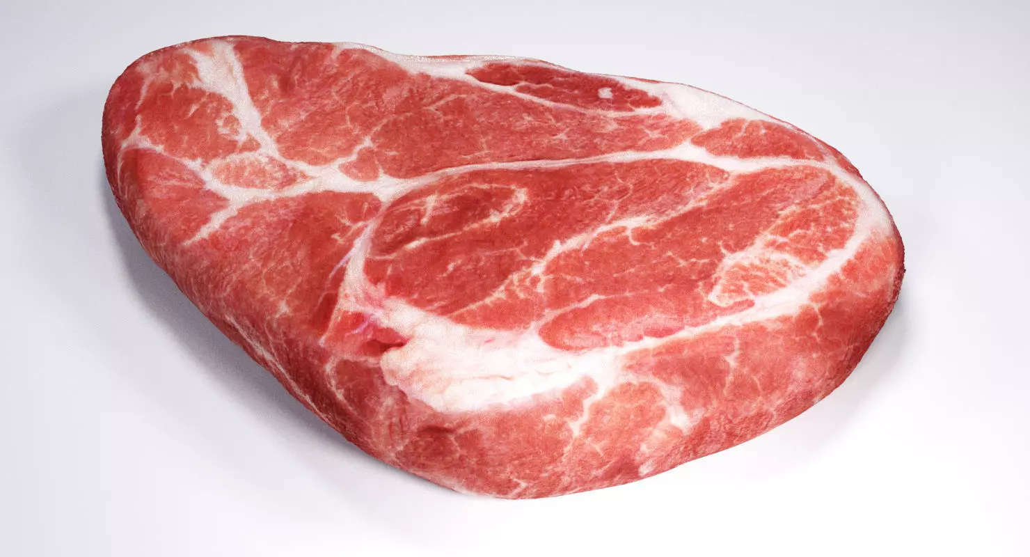 Steak piece of meat 3D model