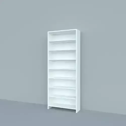 Bookcase Free 3D model