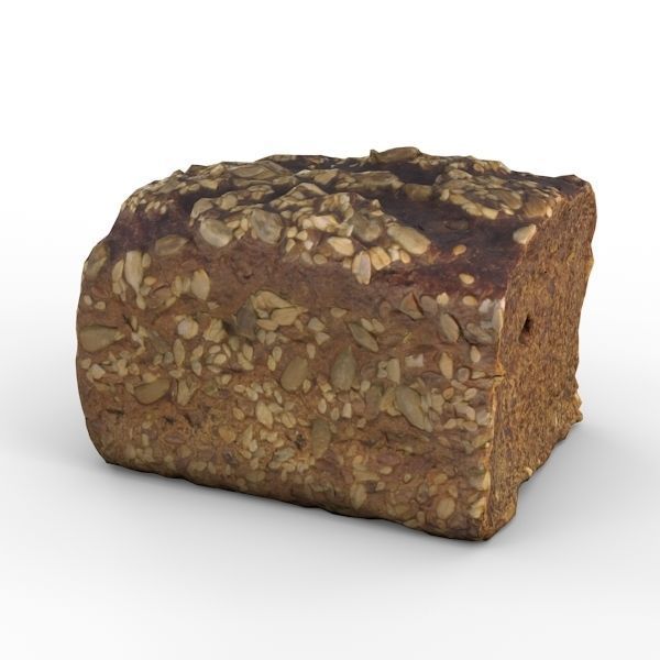 Peace of bread 4 3D model_11